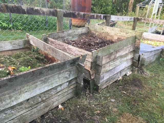 1Compost turned