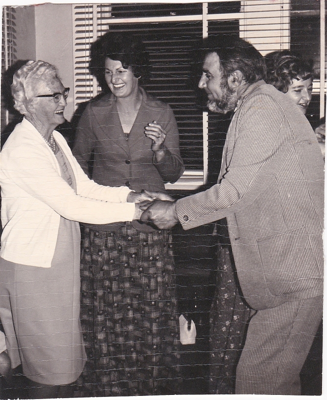 Dad asks Nana to dance at Colleens 21st 1974